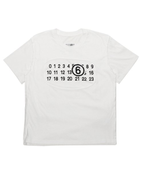 MM6 Maison Margiela(MM６　メゾンマルジェラ)/エムエムシックス メゾンマルジェラ Tシャツ カットソー ホワイト メンズ MM6 Maison Margiela S62GD0165 S23588 101/img05