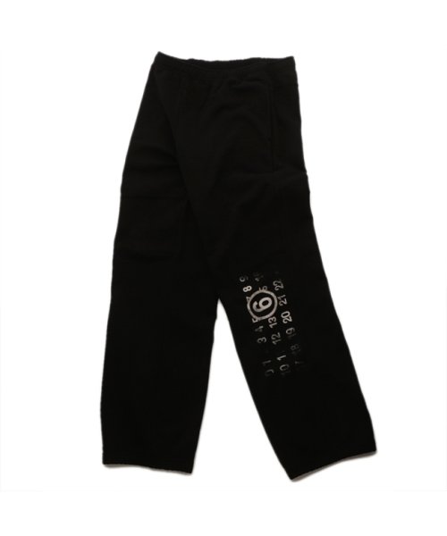 エムエムシックス メゾンマルジェラ パンツ スウェットパンツ ブラック  