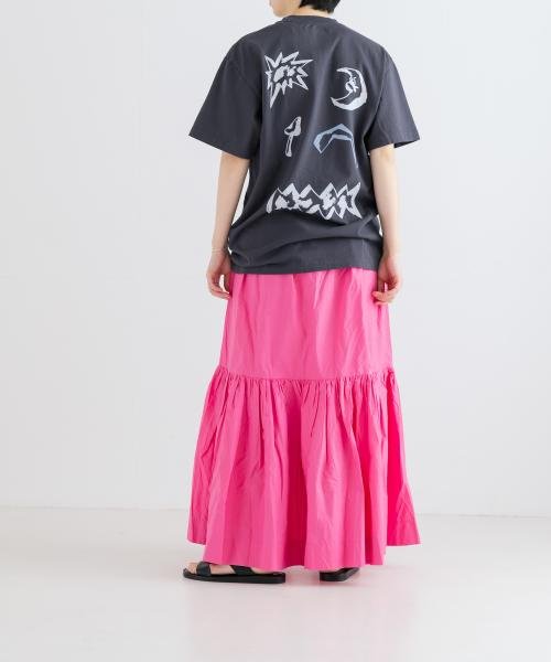 URBAN RESEARCH(アーバンリサーチ)/GANNI　Cotton Poplin Long Flounce Skirt/img01