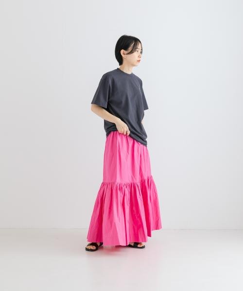 URBAN RESEARCH(アーバンリサーチ)/GANNI　Cotton Poplin Long Flounce Skirt/img05