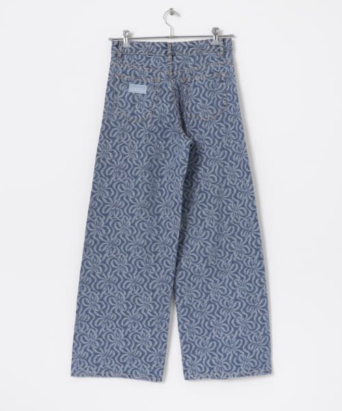 URBAN RESEARCH(アーバンリサーチ)/GANNI　Jacquard Denim Wide Pants/img04