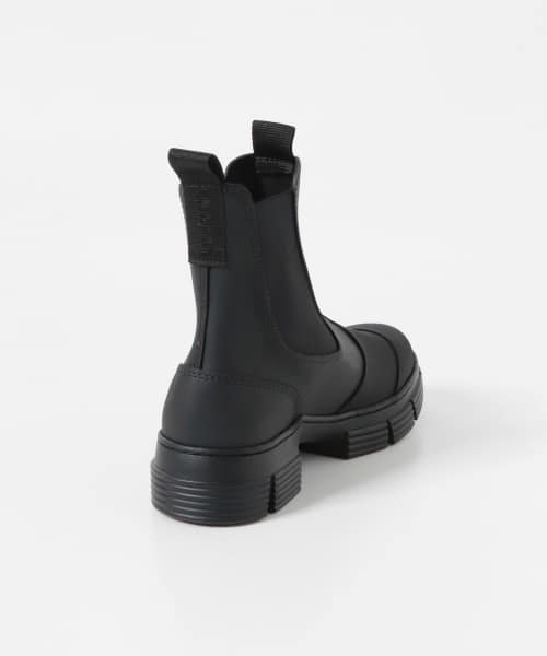 GANNI　Recycled Rubber City Boot ショートブーツ・ブーティ M2564064072(19635円)
