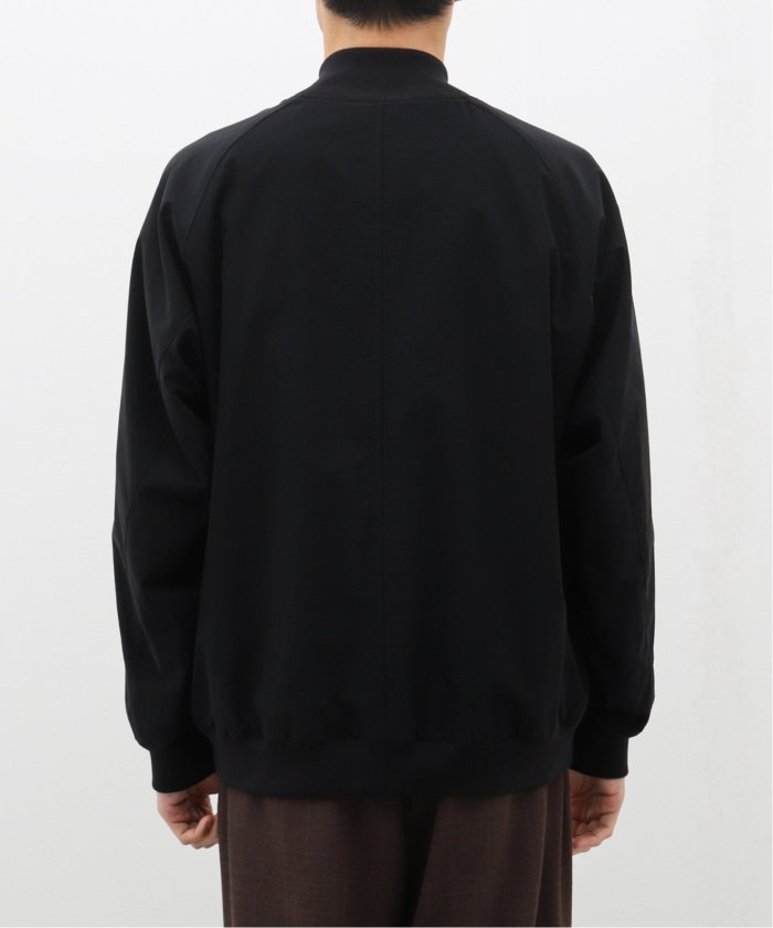 ATON / エイトン】STRETCH WOOLY NYLON FLIGHT JACKET(505953989