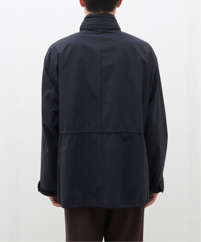 【ATON / エイトン】TRAVEL NYLON PACKABLE JACKET