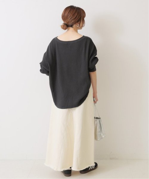 Spick & Span(スピック＆スパン)/【ESLOW / エスロー】 FRONT DRAPE SKIRT/img04