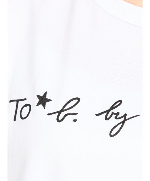 To b. by agnes b.(トゥービー　バイ　アニエスベー)/WM40 TS ロゴ ボーイズシルエット Ｔシャツ/img05