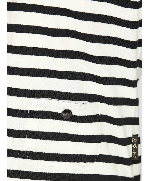 WU35 TS カーディガンボーダーML トップス E1594346930(12155円)