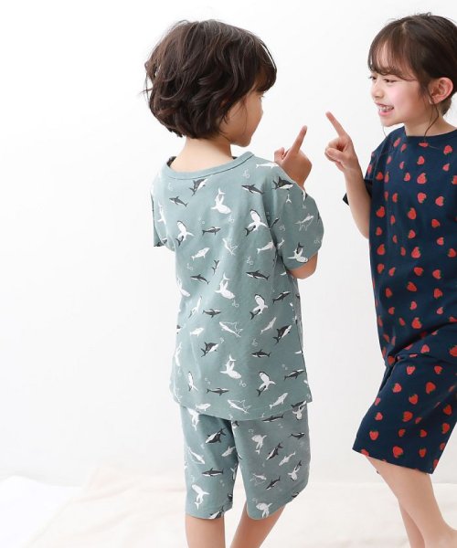 devirock(デビロック)/どっちも前 半袖パジャマ 子供服 キッズ 男の子 女の子 ルームウェア 半袖ルームウェア パジャマ /img16