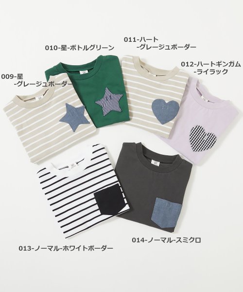 devirock(デビロック)/名札穴あかない 半袖Tシャツ 子供服 キッズ ベビー 男の子 女の子 トップス 半袖Tシャツ Tシャツ /img02