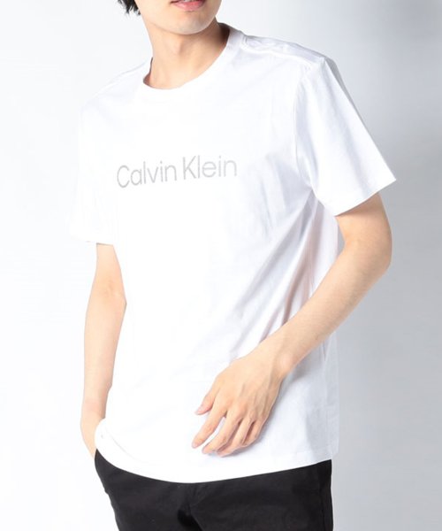 Calvin Klein(カルバンクライン)/【Calvin Klein / カルバンクライン】Calvin klein Jeans / トップス Tシャツ 半袖 プリント ロゴ Space Logo Gr/img07