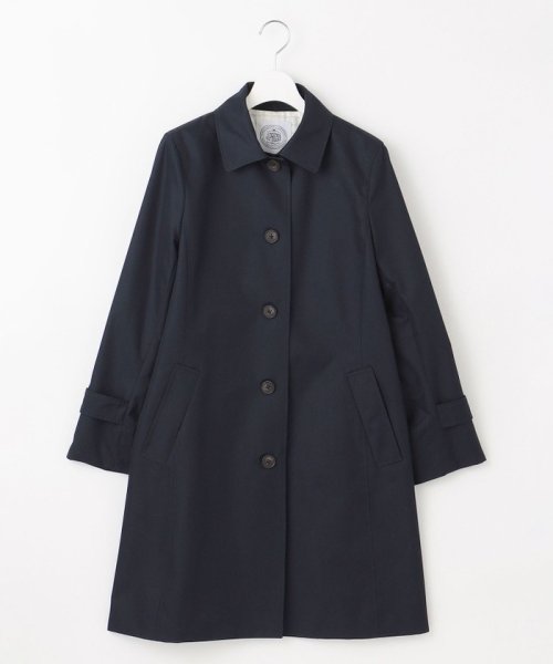 【WEB限定カラーあり・撥水】80/2 T/C ツイル ステンカラー ロングコート 大きいサイズ 小さいサイズ