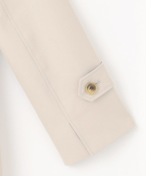 【WEB限定カラーあり・撥水】80/2 T/C ツイル ステンカラー ロングコート 大きいサイズ 小さいサイズ