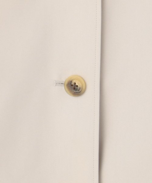 【WEB限定カラーあり・撥水】80/2 T/C ツイル ステンカラー ロングコート 大きいサイズ 小さいサイズ