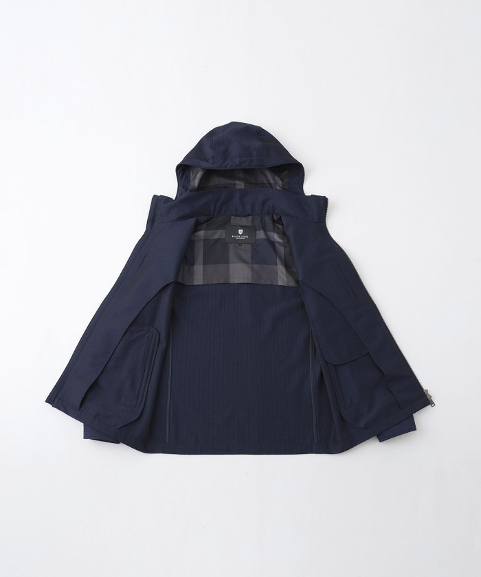 BLACK LABEL シアサッカーパーカー Lサイズ　定価4万 BLACK LABEL シアサッカーパーカー Lサイズ 定価4万 春夏