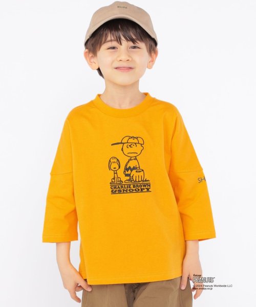 SHIPS KIDS(シップスキッズ)/SHIPS KIDS:100～130cm / スヌーピー 7分袖 TEE/img09