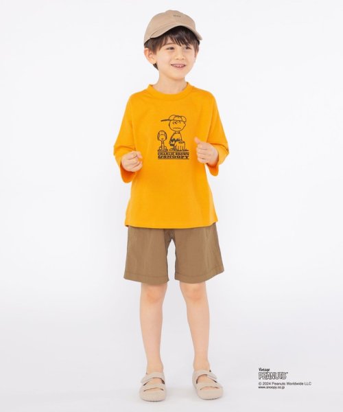 SHIPS KIDS(シップスキッズ)/SHIPS KIDS:100～130cm / スヌーピー 7分袖 TEE/img13