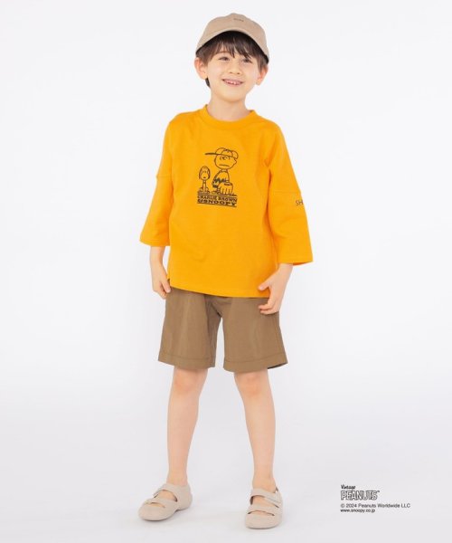 SHIPS KIDS(シップスキッズ)/SHIPS KIDS:100～130cm / スヌーピー 7分袖 TEE/img15