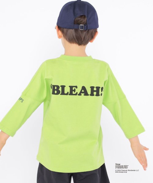 SHIPS KIDS(シップスキッズ)/SHIPS KIDS:100～130cm / スヌーピー 7分袖 TEE/img23