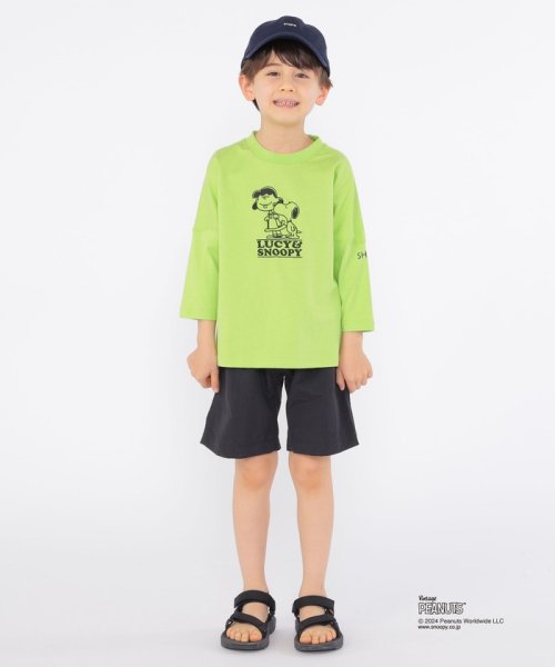 SHIPS KIDS(シップスキッズ)/SHIPS KIDS:100～130cm / スヌーピー 7分袖 TEE/img24