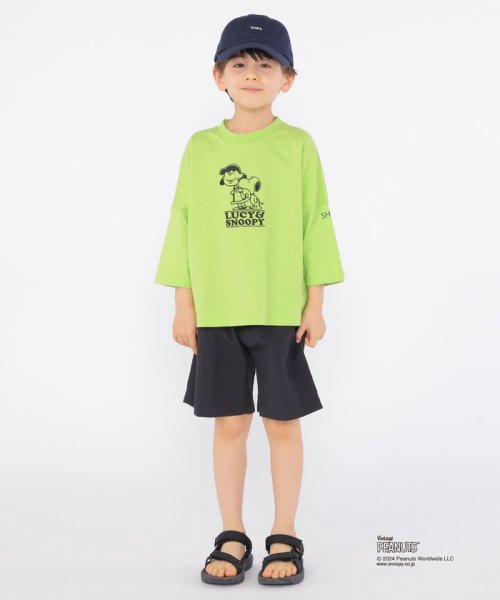 SHIPS KIDS(シップスキッズ)/SHIPS KIDS:100～130cm / スヌーピー 7分袖 TEE/img27