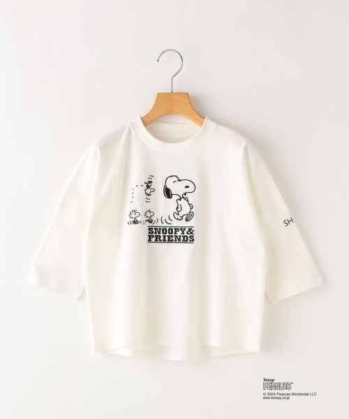 SHIPS KIDS(シップスキッズ)/SHIPS KIDS:100～130cm / スヌーピー 7分袖 TEE/img28