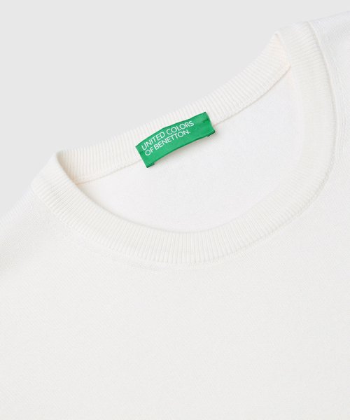 BENETTON (mens)(ベネトン（メンズ）)/コットン100％無地クルーネック長袖ニットセーターC/img15