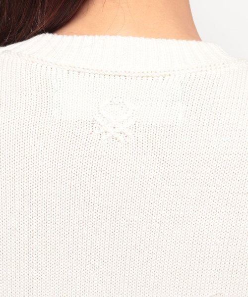 コットン100％クルーネック馬柄長袖ニットセーター 人気・おすすめ｜使いやすい・旅行におすすめ 品質保証 全国発送 正規品・日本国内発送・安心保証付き