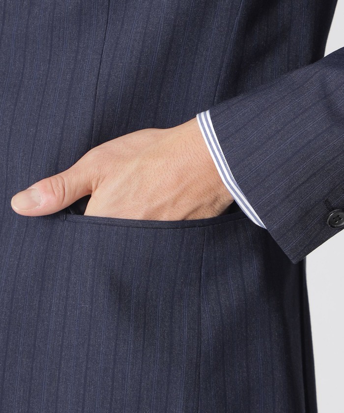 HYDROGEN ストライプスーツ TAILOR CLOTH シルク混 ストライプ スーツ(11023100-2024