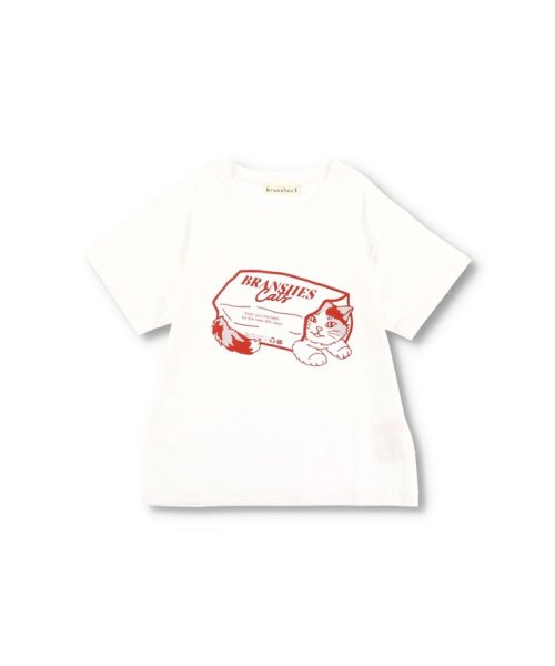 BRANSHES(ブランシェス)/【Cat’s ISSUE】グラフィック半袖Tシャツ/img01