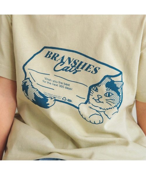 BRANSHES(ブランシェス)/【Cat’s ISSUE】グラフィック半袖Tシャツ/img09