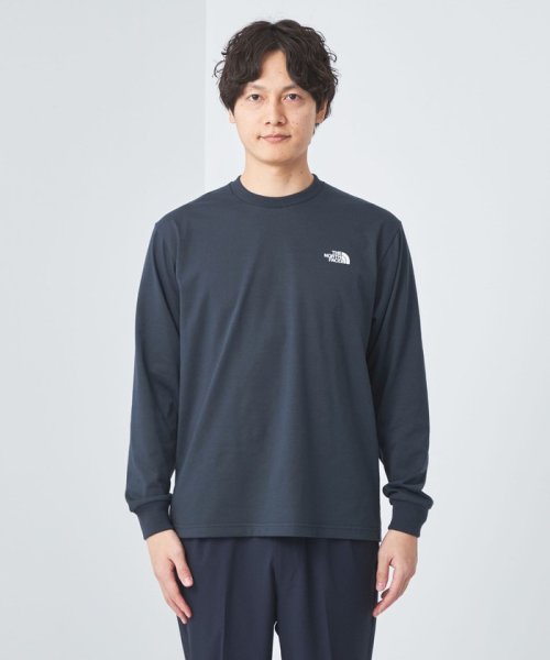 green label relaxing(グリーンレーベルリラクシング)/＜THE NORTH FACE＞ロングスリーブバックスクエアロゴティー Tシャツ/img09