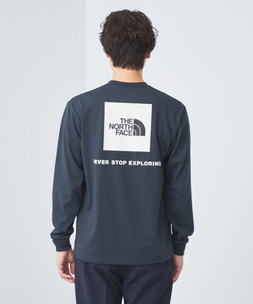 green label relaxing(グリーンレーベルリラクシング)/＜THE NORTH FACE＞ロングスリーブバックスクエアロゴティー Tシャツ/img11