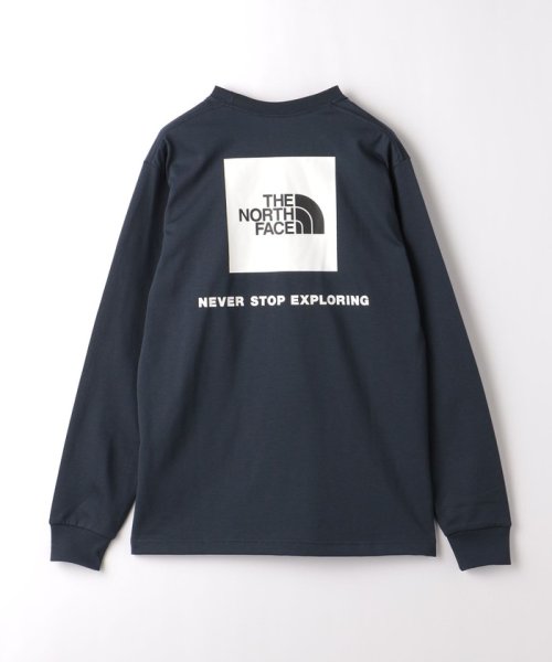 green label relaxing(グリーンレーベルリラクシング)/＜THE NORTH FACE＞ロングスリーブバックスクエアロゴティー Tシャツ/img13