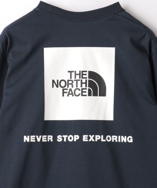 green label relaxing(グリーンレーベルリラクシング)/＜THE NORTH FACE＞ロングスリーブバックスクエアロゴティー Tシャツ/img17