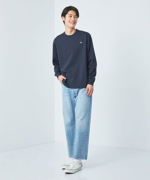 green label relaxing(グリーンレーベルリラクシング)/＜THE NORTH FACE＞ロングスリーブスモールロゴティー Tシャツ/img01