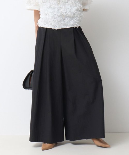 《セットアップ対応》ウォッシャブルドライエアリースーパーワイドパンツ 