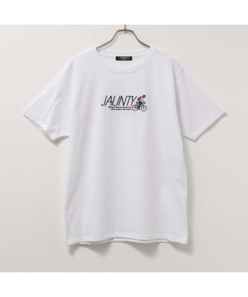 MAC HOUSE(men)(マックハウス（メンズ）)/T－GRAPHICS ティーグラフィックス 胸刺繍半袖Tシャツ MC24－672－21T/img01