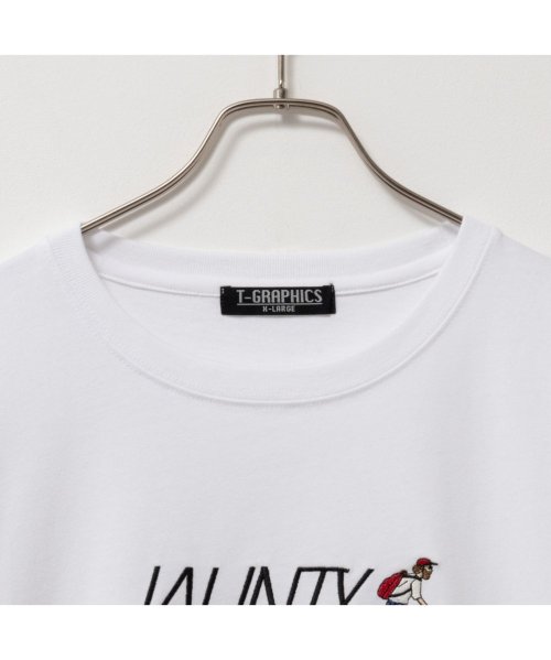 MAC HOUSE(men)(マックハウス（メンズ）)/T－GRAPHICS ティーグラフィックス 胸刺繍半袖Tシャツ MC24－672－21T/img06