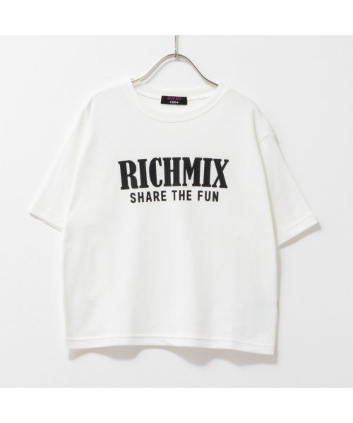 MAC HOUSE(kid's)(マックハウス（キッズ）)/RICH MIX リッチミックス 5分袖メッシュTシャツアンサンブル 335577117/img08