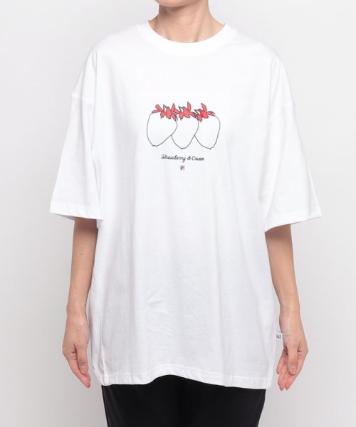 FILA（Casual）(フィラ（カジュアル）)/【カジュアルウェア】 Cotton Graphic T－Shirts ユニセックス/img01