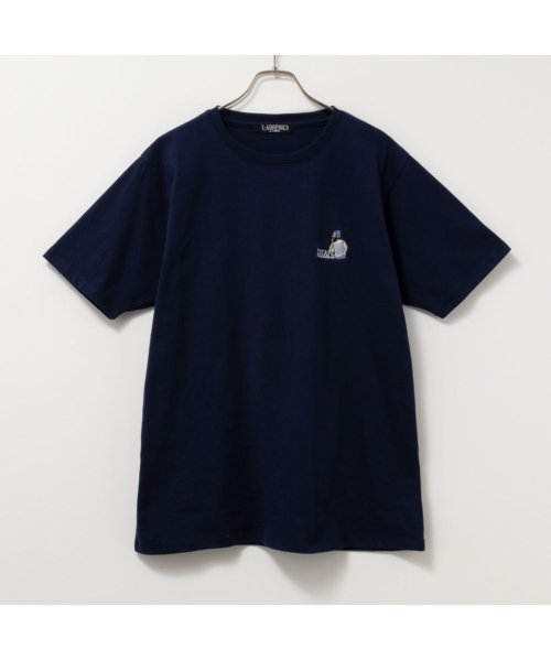 MAC HOUSE(men)(マックハウス（メンズ）)/T－GRAPHICS ティーグラフィックス ワンポイント刺繍半袖Tシャツ MC24－673－21T/img04