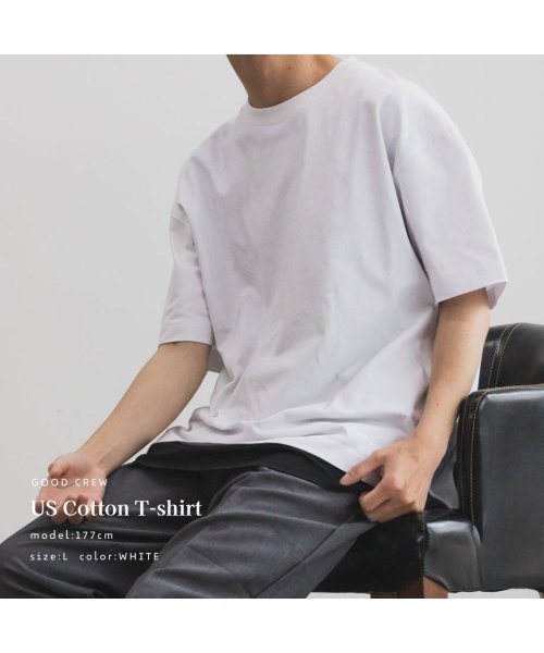 MAC HOUSE(men)(マックハウス（メンズ）)/GOOD CREW グッド クルー USコットン半袖Tシャツ QMH/03909SS/img02