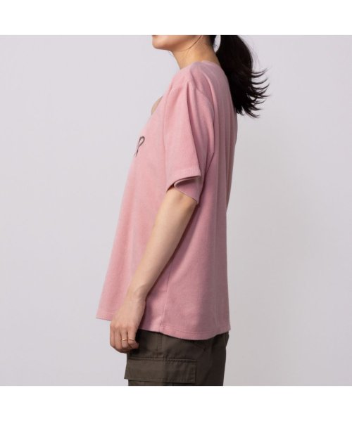 MAC HOUSE(women)(マックハウス（レディース）)/GOOD CREW グッド クルー フロストパイル半袖Tシャツ EGC240005/img05