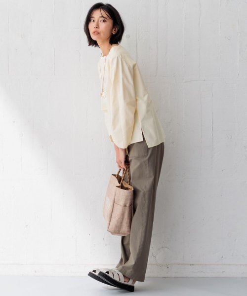 NIJYUSANKU（SMALL SIZE）(23区（小さいサイズ）)/【Oggi4月号掲載/洗える】CANCLINI デザインスリーブ ブラウス/img11