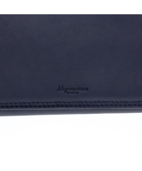 Aquascutum(アクアスキュータム)/ アクアスキュータム AQUASCUTUM 財布 長財布 サットン メンズ 本革 かぶせ SUTTON ブラック ネイビー ダーク ブラウン グリーン 黒 AQ/img06