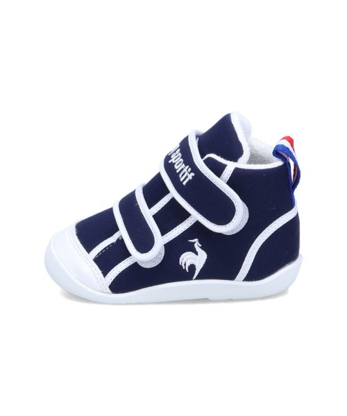 le coq sportif(ルコックスポルティフ)/ ルコック スポルティフ le coq sportif ファーストシューズ スニーカー LCS シャルル ベビー キッズ 赤ちゃん 男の子 女の子 2本ベルト /img02