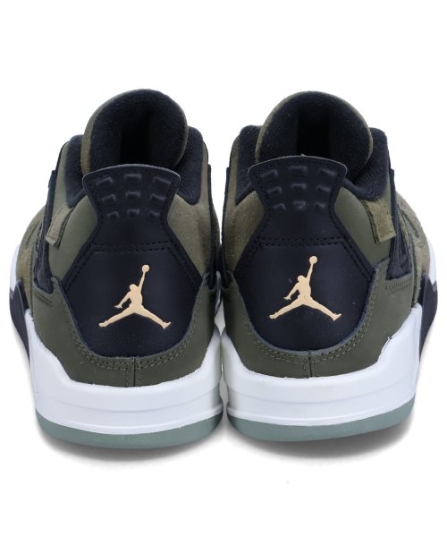 NIKE(ナイキ)/ NIKE JORDAN 4 RETRO SE CRAFT PS ナイキ ジョーダン4 レトロ SE クラフト PS スニーカー キッズ オリーブ FB9929/img04