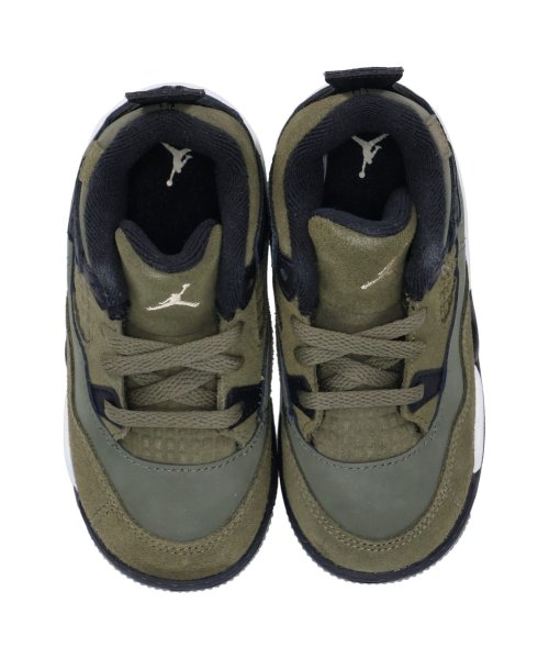 NIKE(ナイキ)/ NIKE JORDAN 4 RETRO SE CRAFT TD ナイキ ジョーダン4 レトロ SE クラフト TD スニーカー ベビー キッズ オリーブ FB/img03