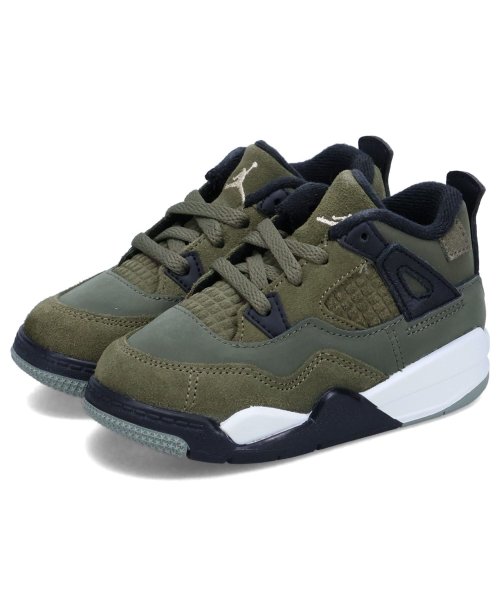 NIKE(ナイキ)/ NIKE JORDAN 4 RETRO SE CRAFT TD ナイキ ジョーダン4 レトロ SE クラフト TD スニーカー ベビー キッズ オリーブ FB/img07