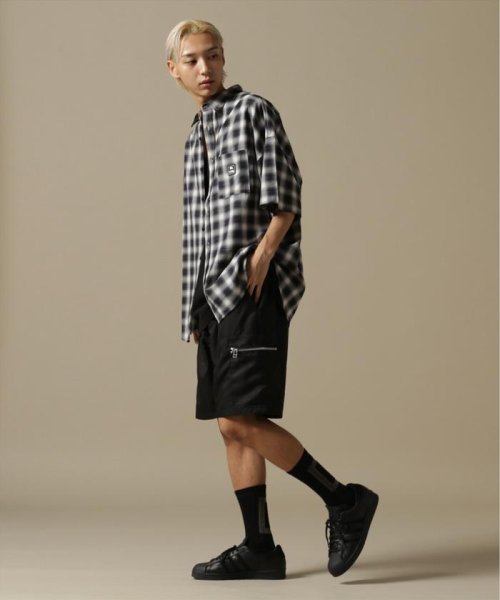 LHP(エルエイチピー)/WHITELAND/OWL/OMBRE CHECK S/S SHIRT/img05